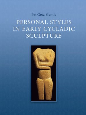 cover image of Personal Styles in Early Cycladic Sculpture